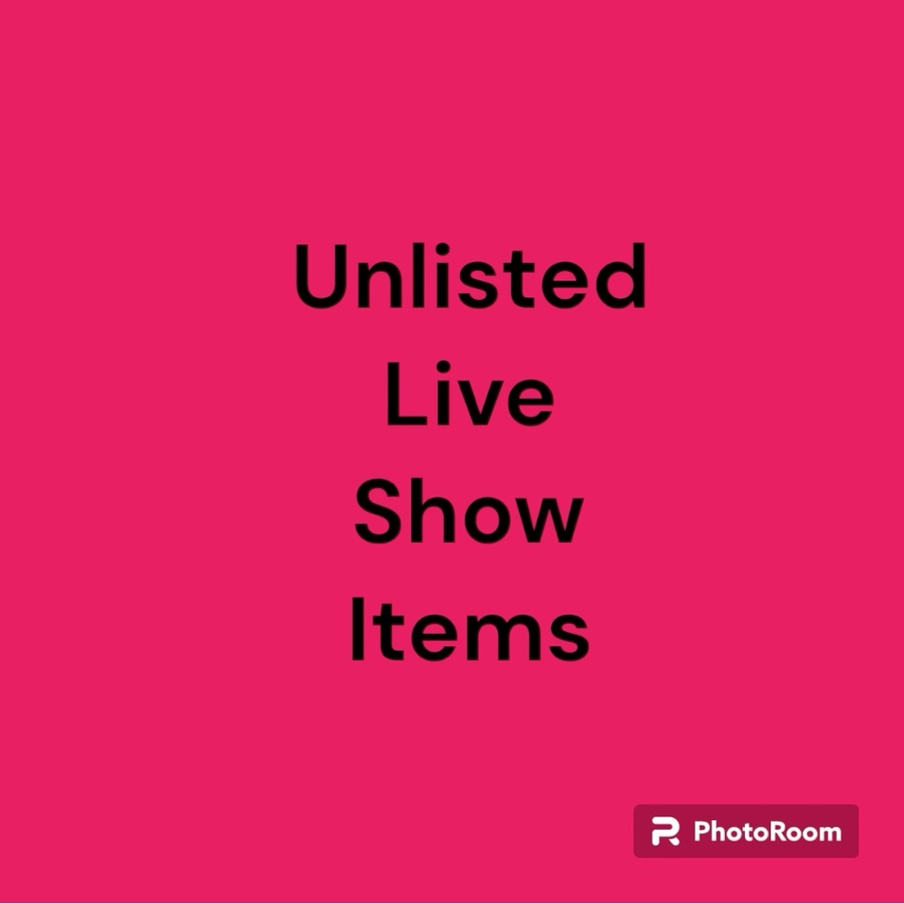 Unlisted items